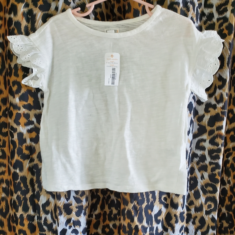 Flutter Sleeve Top